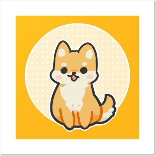 Shiba Inu Posters and Art